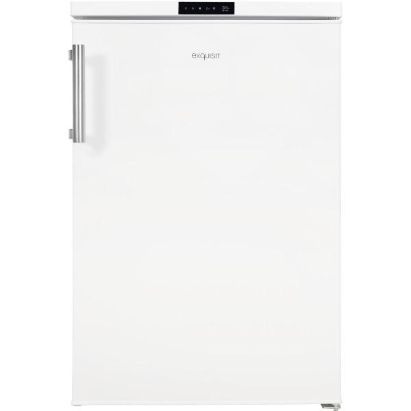 ARDEBO.de Exquisit KS16-4-HE-010D Standkühlschrank, 56 cm breit, 120 L, Temperatureinstellung, Eierablagen, Gemüseschublade, Schnellgefrieren, weiß