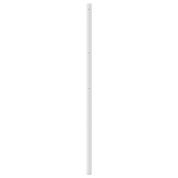 Kopfteil Metall Weiß 180 cm