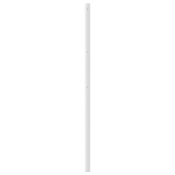 Kopfteil Metall Weiß 100 cm
