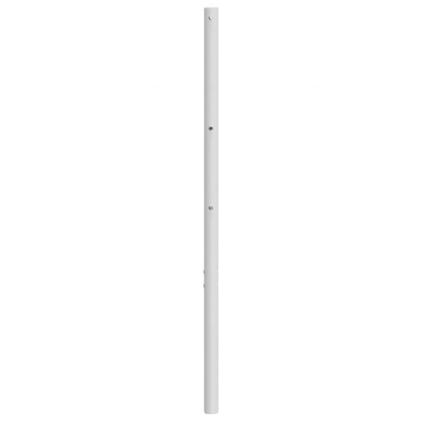 Kopfteil Metall Weiß 120 cm
