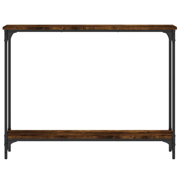Konsolentisch Räuchereiche 100x22,5x75 cm Holzwerkstoff