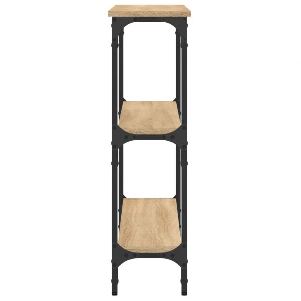 Konsolentisch Sonoma-Eiche 100x22,5x75 cm Holzwerkstoff
