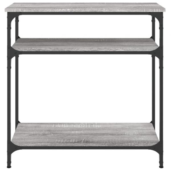 Konsolentisch Grau Sonoma 75x29x75 cm Holzwerkstoff