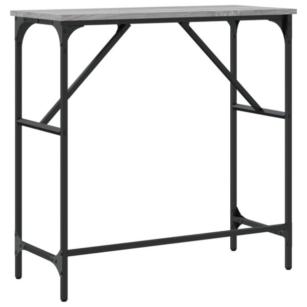 Konsolentisch Grau Sonoma 75x32x75 cm Holzwerkstoff