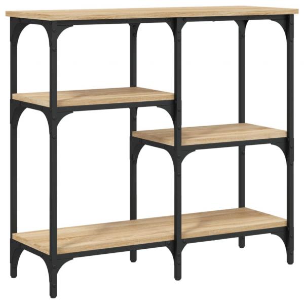 Konsolentisch Sonoma-Eiche 80x29x75 cm Holzwerkstoff