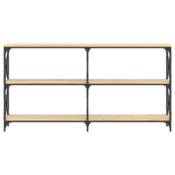 Konsolentisch Sonoma-Eiche 156x28x80,5 cm Holzwerkstoff