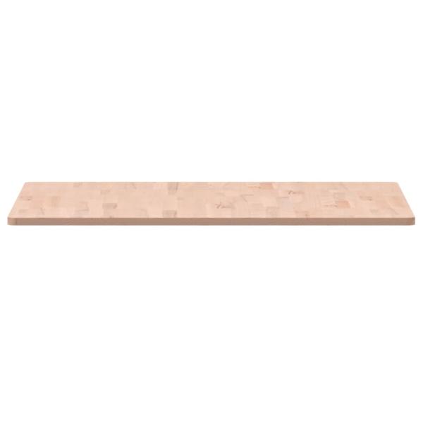 Tischplatte 80x80x1,5 cm Quadratisch Massivholz Buche