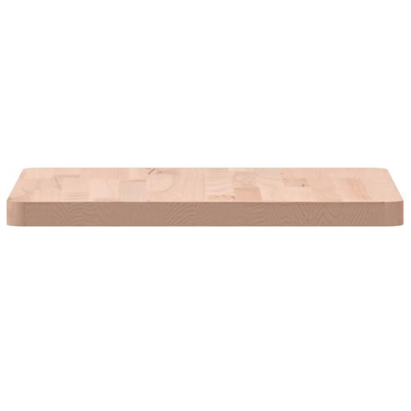 Tischplatte 40x40x2,5 cm Quadratisch Massivholz Buche