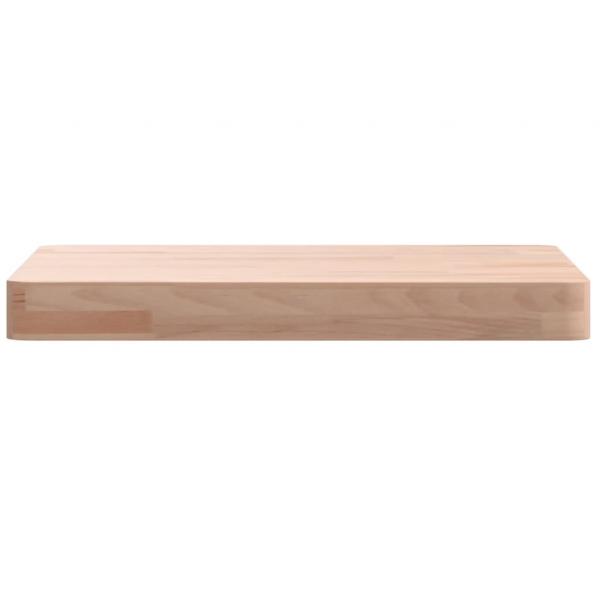 Tischplatte 40x40x4 cm Quadratisch Massivholz Buche