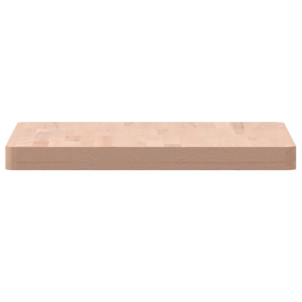 Tischplatte 50x50x4 cm Quadratisch Massivholz Buche