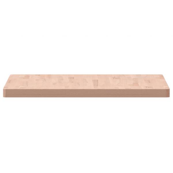 Tischplatte 80x80x4 cm Quadratisch Massivholz Buche