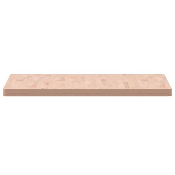 Tischplatte 90x90x4 cm Quadratisch Massivholz Buche