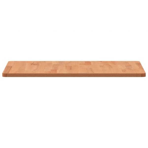 Tischplatte 60x60x1,5 cm Quadratisch Massivholz Buche