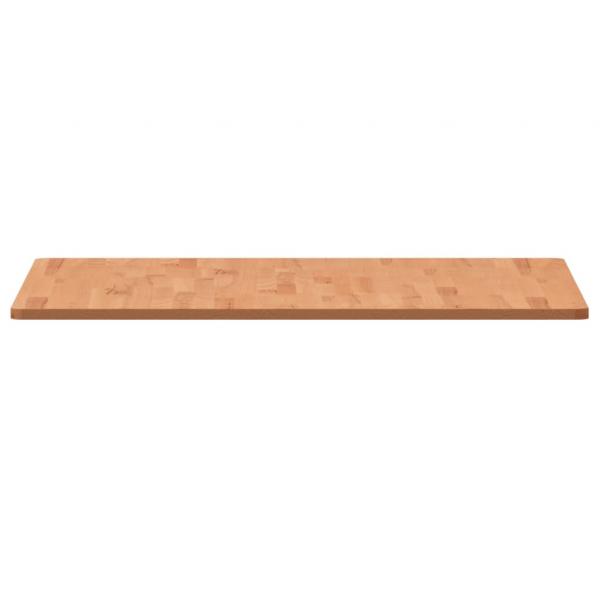 Tischplatte 80x80x1,5 cm Quadratisch Massivholz Buche