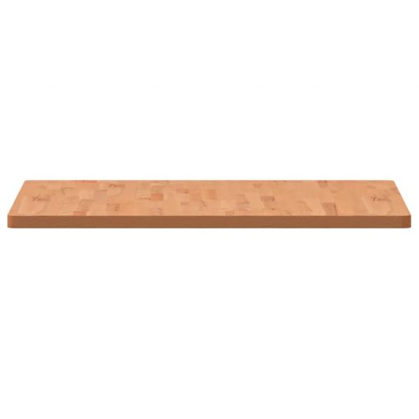 Tischplatte 80x80x2,5 cm Quadratisch Massivholz Buche