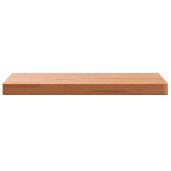 Tischplatte 60x60x4 cm Quadratisch Massivholz Buche