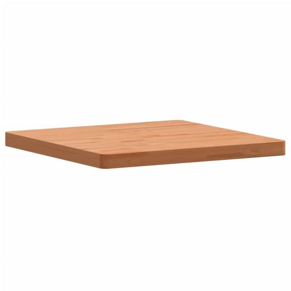 Tischplatte 60x60x4 cm Quadratisch Massivholz Buche