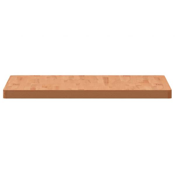 Tischplatte 80x80x4 cm Quadratisch Massivholz Buche