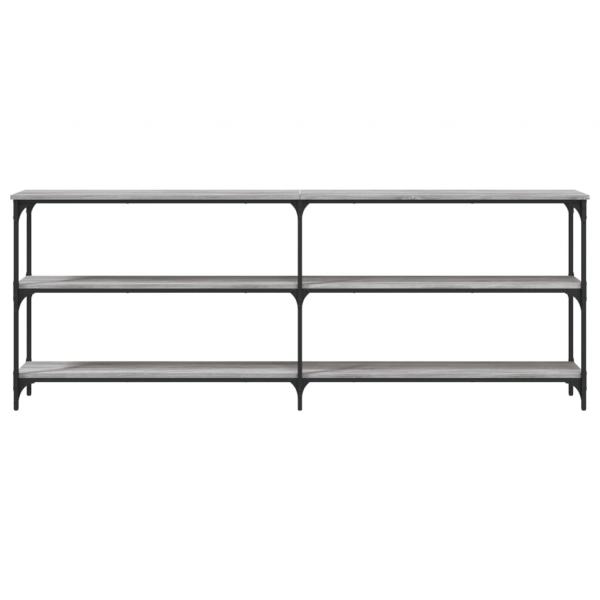 Konsolentisch Grau Sonoma 200x29x75 cm Holzwerkstoff