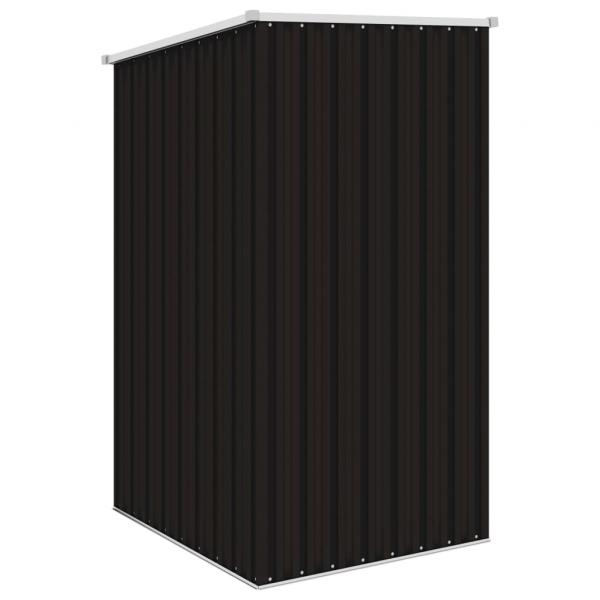Gerätehaus Braun 87x98x159 cm Verzinkter Stahl  