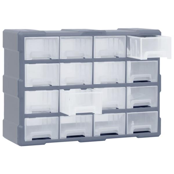 Multi-Schubladen-Organizer 16 Schubladen 52x16x37 cm