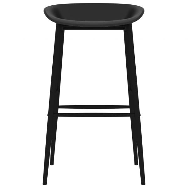 Barhocker 4 Stk. Schwarz