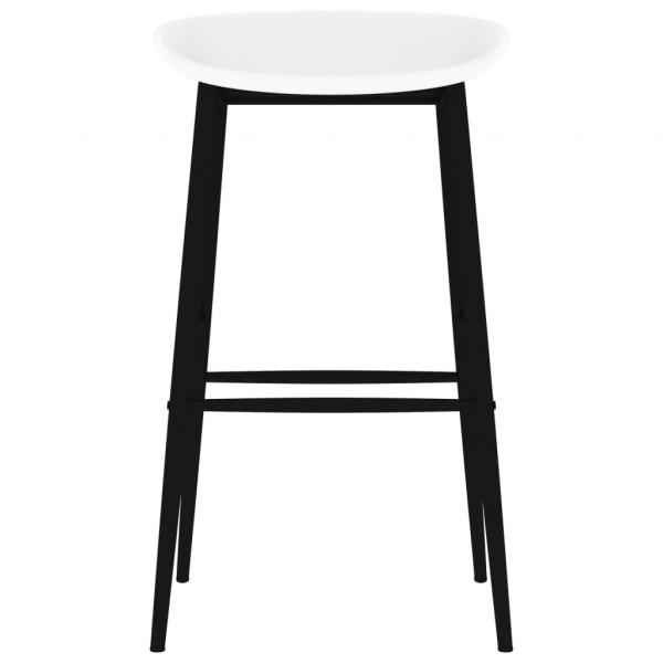 Barhocker 2 Stk. Weiß