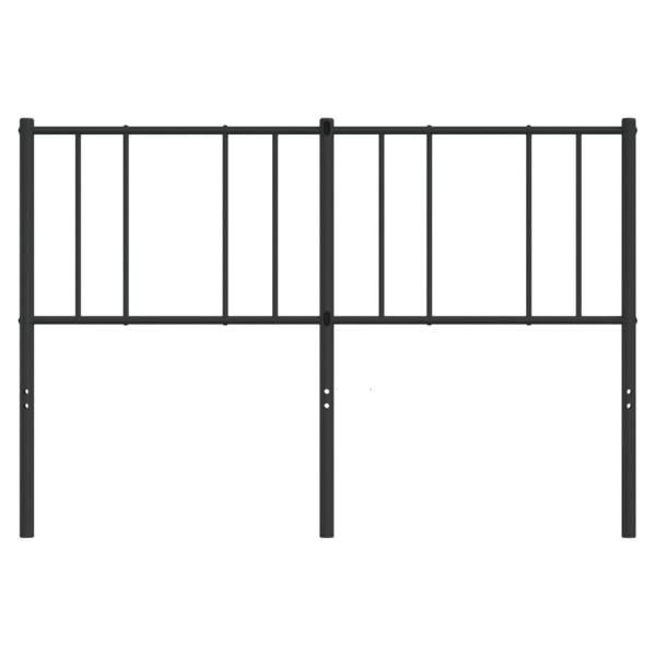 Kopfteil Metall Schwarz 150 cm