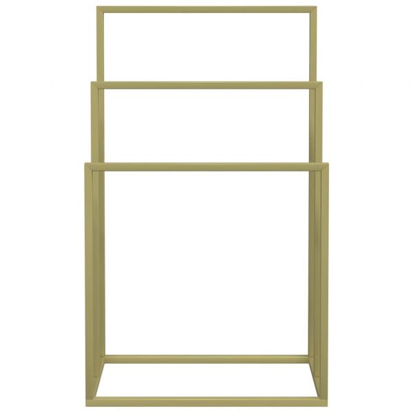 Handtuchständer Golden 48x24x79 cm Eisen