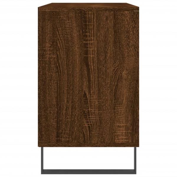 Schuhregal Braun Eichen-Optik 102x36x60 cm Holzwerkstoff