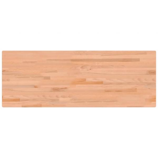 Schreibtischplatte 150x55x2,5 cm Massivholz Buche