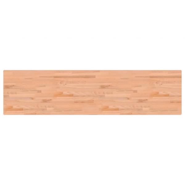 Werkbank 220x55x81,5 cm Massivholz Buche und Metall
