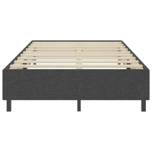 Boxspringbett Dunkelgrau Stoff 120x200 cm