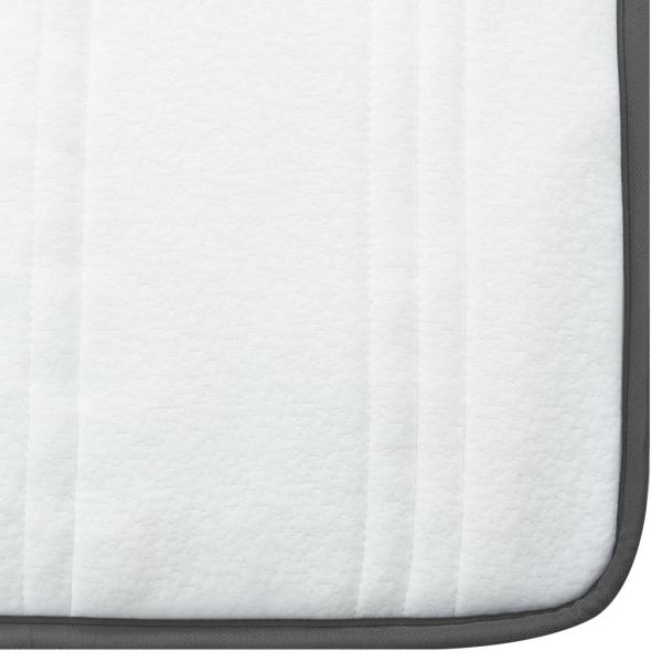 Boxspringbett Dunkelgrau Stoff 120x200 cm