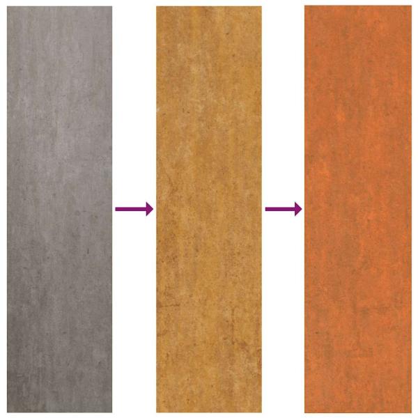 Hochbeet Rostig 240x80x45 cm Cortenstahl