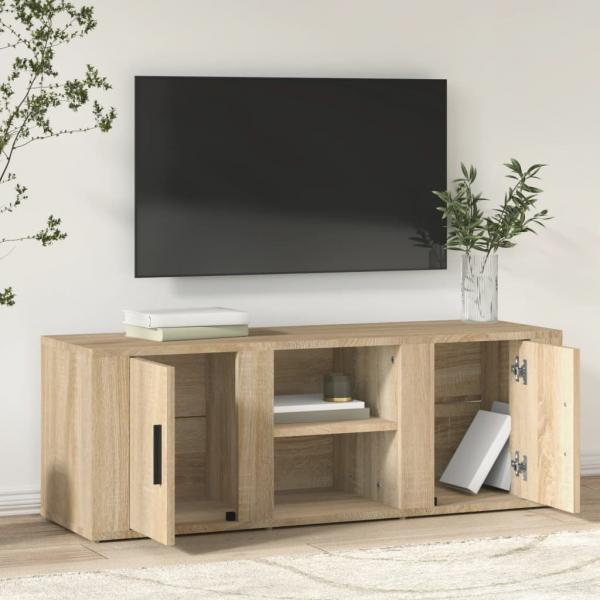 TV-Schrank Sonoma-Eiche 100x31,5x35 cm Holzwerkstoff