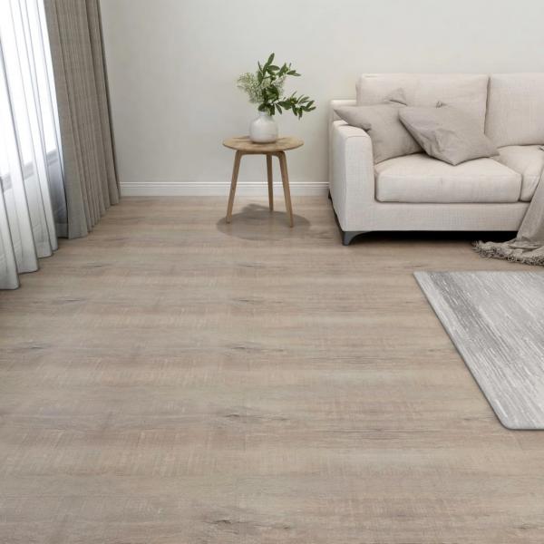 ARDEBO.de - PVC-Fliesen Selbstklebend 55 Stk. 5,11 m² Taupe
