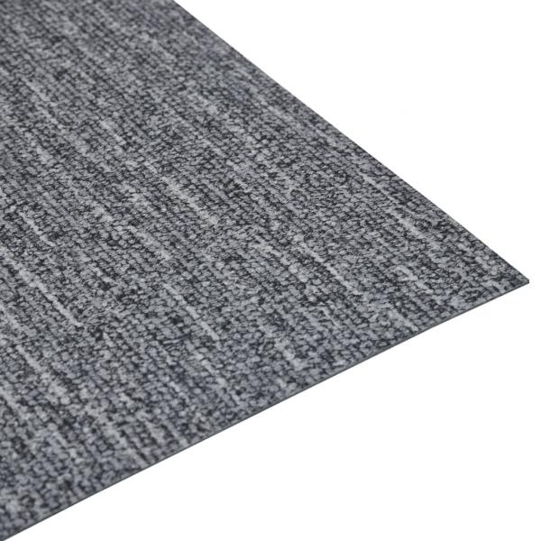 PVC-Fliesen Selbstklebend 5,11 m² Grau