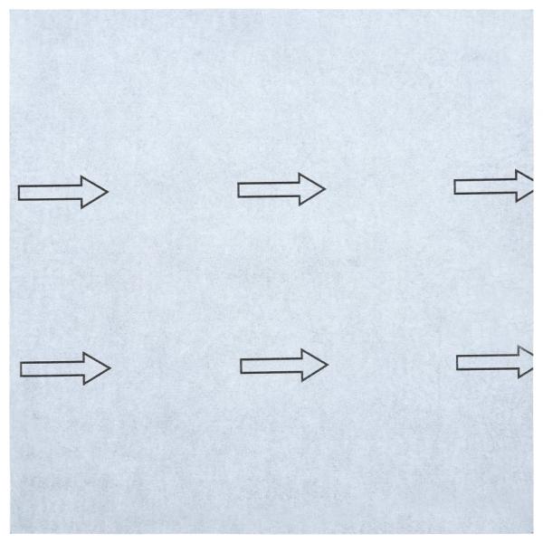 PVC-Fliesen Selbstklebend 55 Stk. 5,11 m² Hellbraun