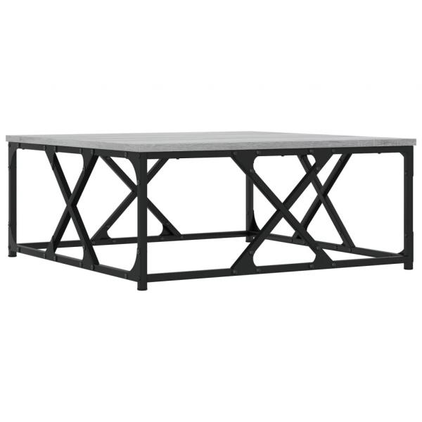 Couchtisch Grau Sonoma 70x70x30 cm Holzwerkstoff