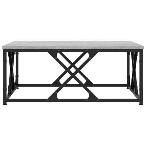 Couchtisch Grau Sonoma 70x70x30 cm Holzwerkstoff