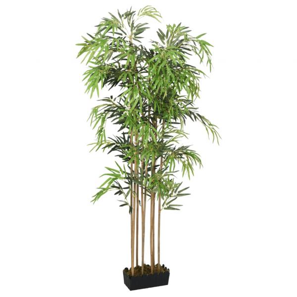 ARDEBO.de - Bambusbaum Künstlich 1605 Blätter 180 cm Grün
