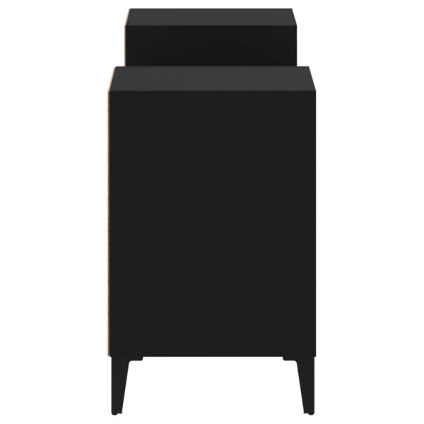 ARDEBO.de - TV-Schrank Schwarz 160x35x55 cm Holzwerkstoff