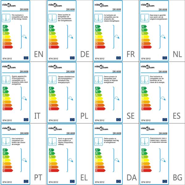 Kronleuchter mit Perlen Weiß 12 x E14-Fassungen