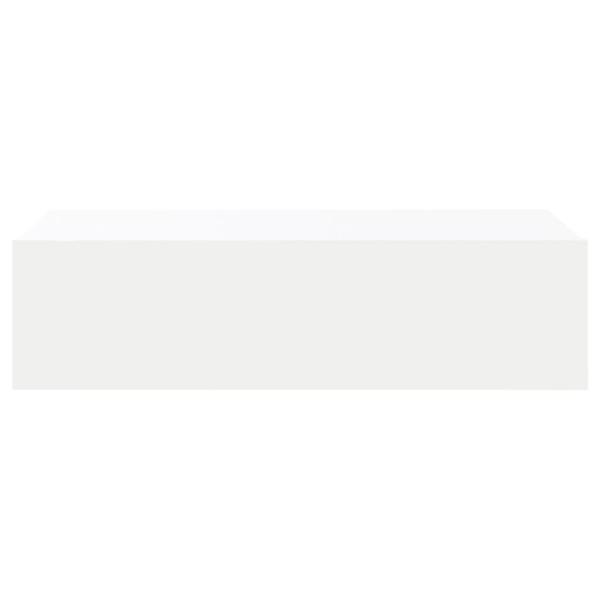 TV-Schrank mit LED-Leuchten Weiß 60x35x15,5 cm