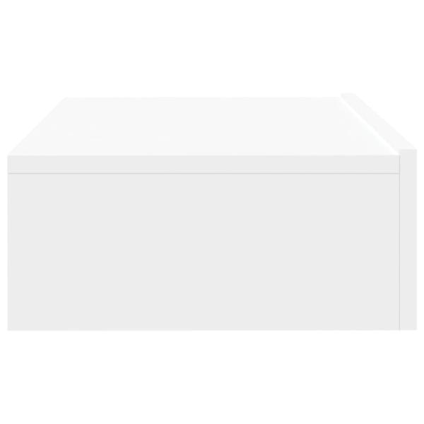 TV-Schrank mit LED-Leuchten Weiß 60x35x15,5 cm