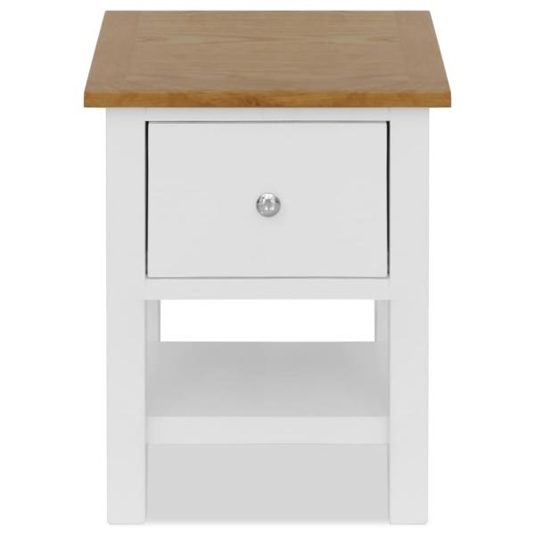 Nachttisch 36x30x47 cm Massivholz Eiche 