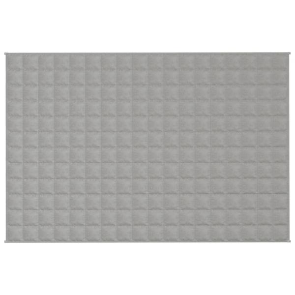 Gewichtsdecke Grau 120x180 cm 5 kg Stoff