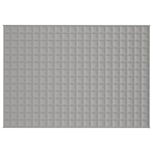 Gewichtsdecke Grau 135x200 cm 6 kg Stoff