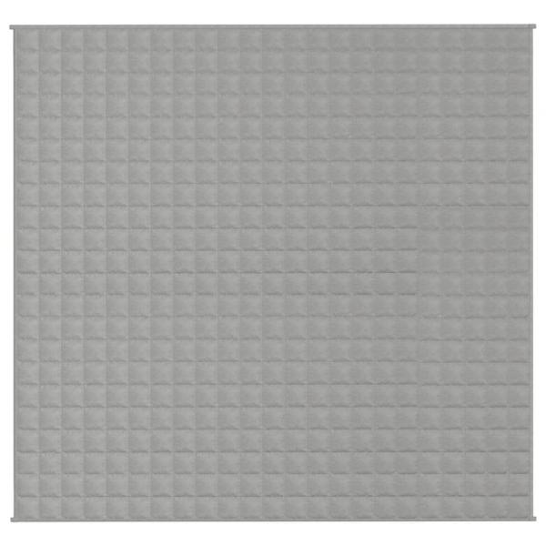Gewichtsdecke Grau 220x240 cm 11 kg Stoff